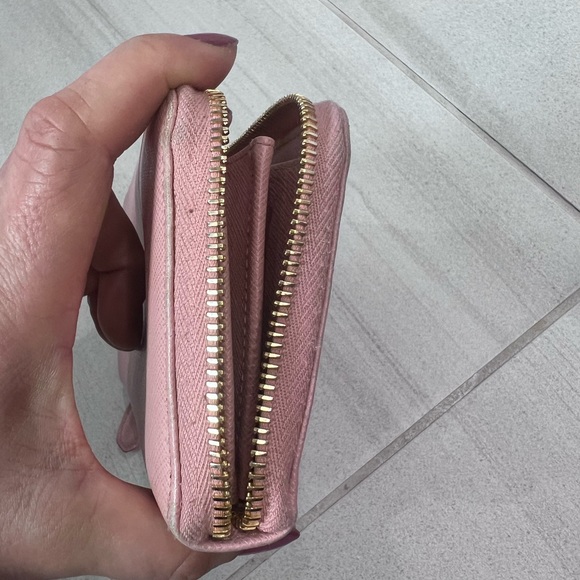PRADA Authentic Saffiano Leather Long Wallet, Orchidea Pink - Picture 13 of 13